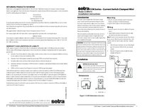 Thumbnail of document Manual - CCMF015 Mini Current Switch